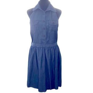 NWOT Blue Back Out Denim Dress - Women’s Size Large